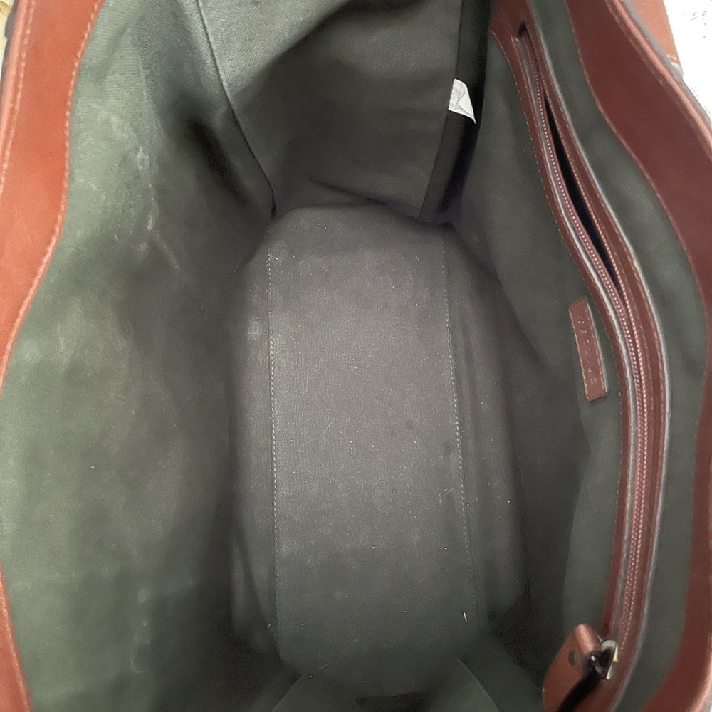 Tecovas Leather Tote Bag in Brown - Picture 7 of 7